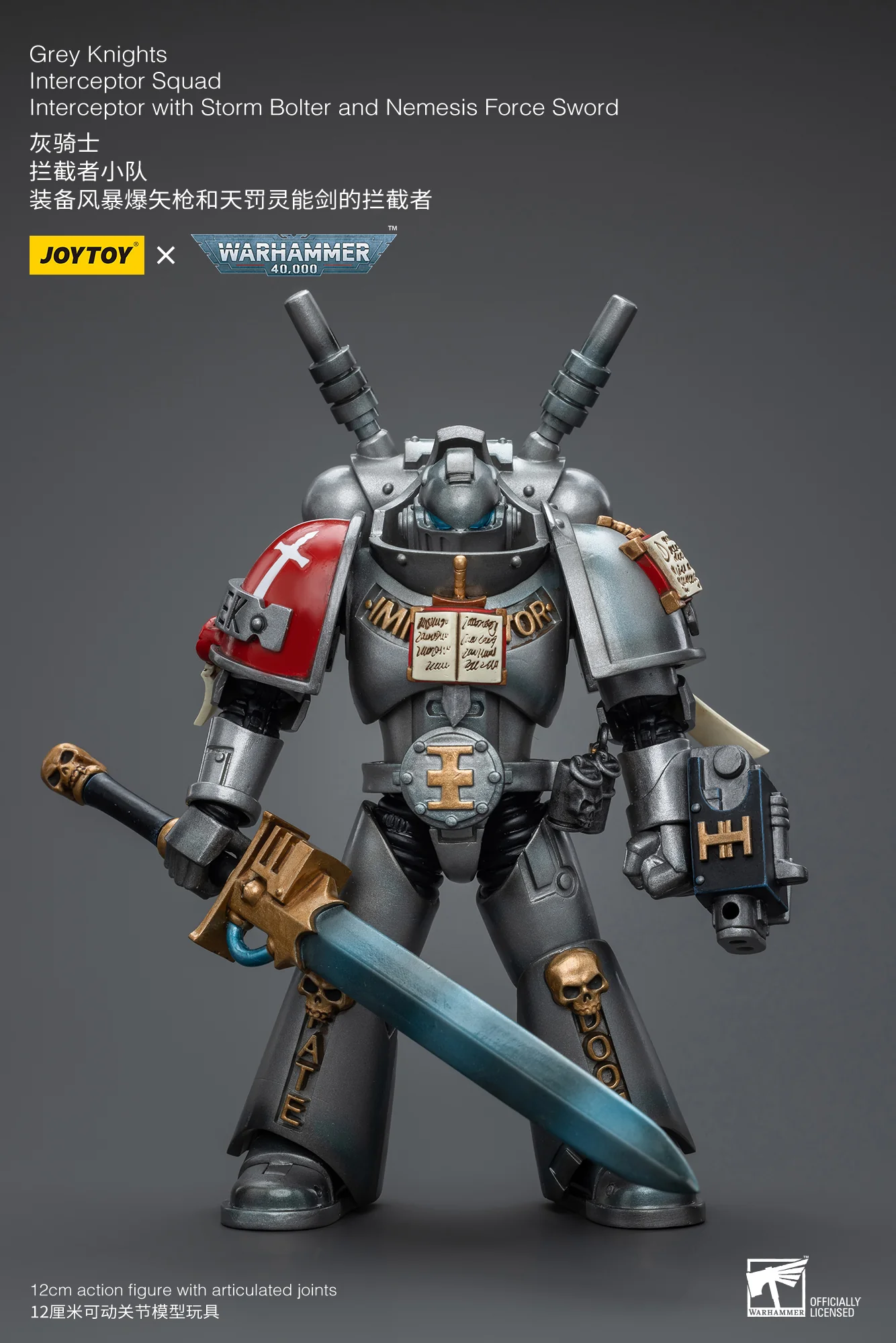 JOYTOY Warhammer 40k 1: 18 Grey Knights Interceptor Squad - JOYTOY WORLD