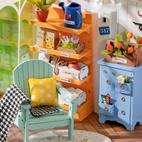 Robotime DG163 Dreamy Garden House - JOYTOY WORLD