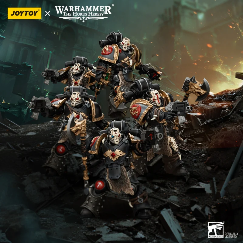 JOYTOY Warhammer The Horus Heresy 1:18 Space Wolves Deathsworn Pack - JOYTOY WORLD