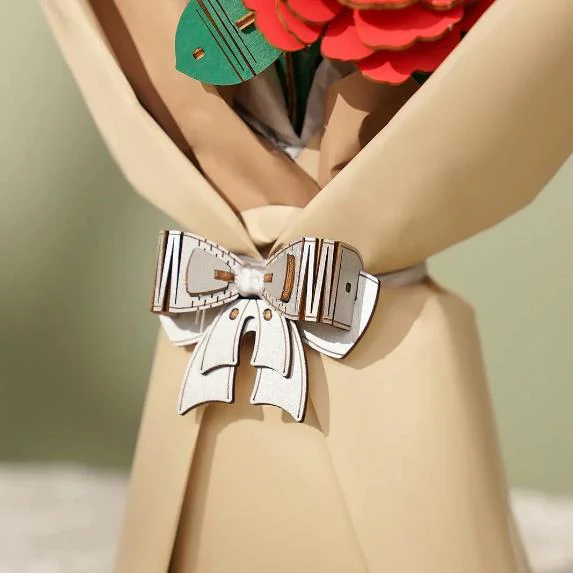Robotime TW01H Wooden Flower Bouquet - JOYTOY WORLD