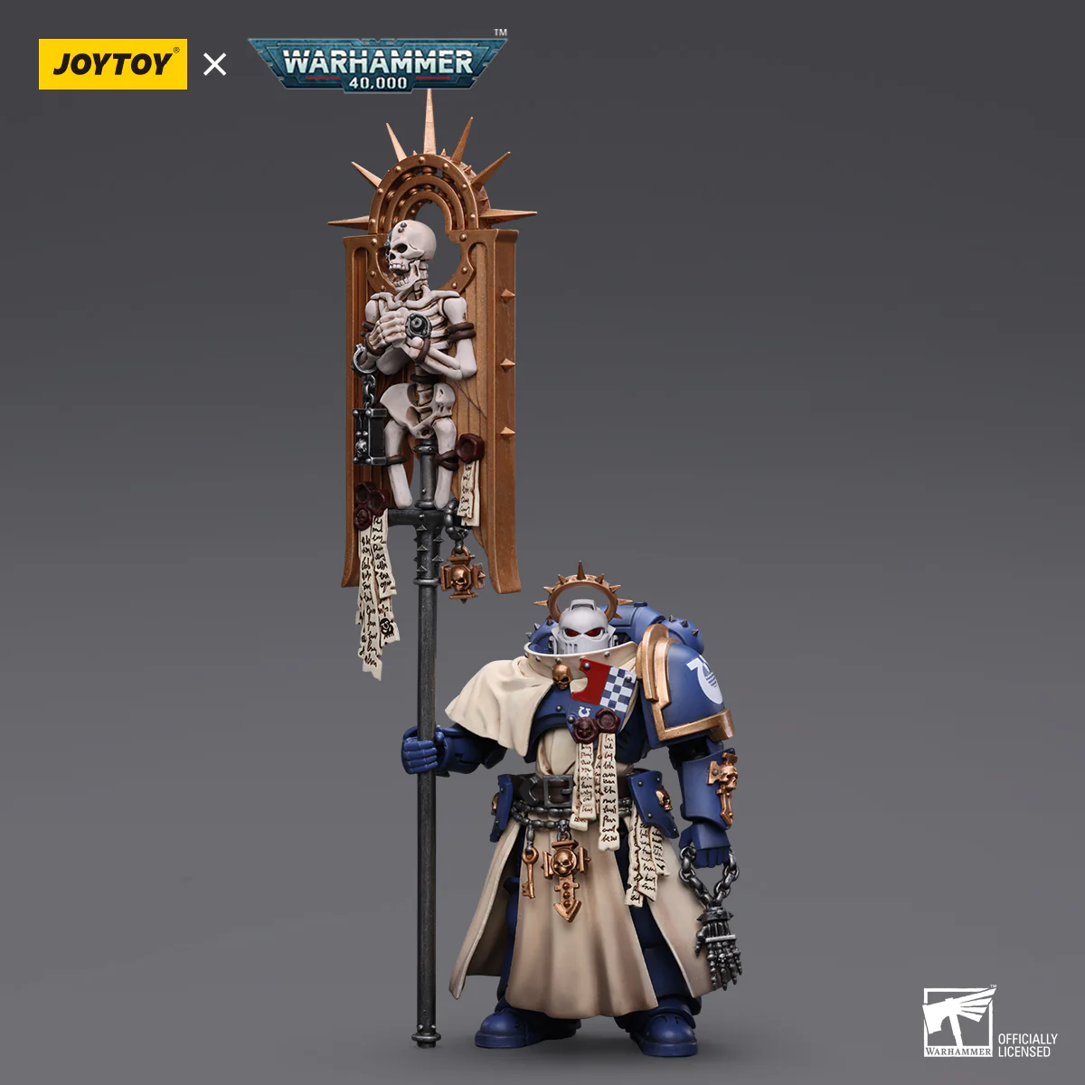 JOYTOY Warhammer 40k 1: 18 Ultramarines Desolation Sergeant and Bladeguard Ancient - JOYTOY WORLD