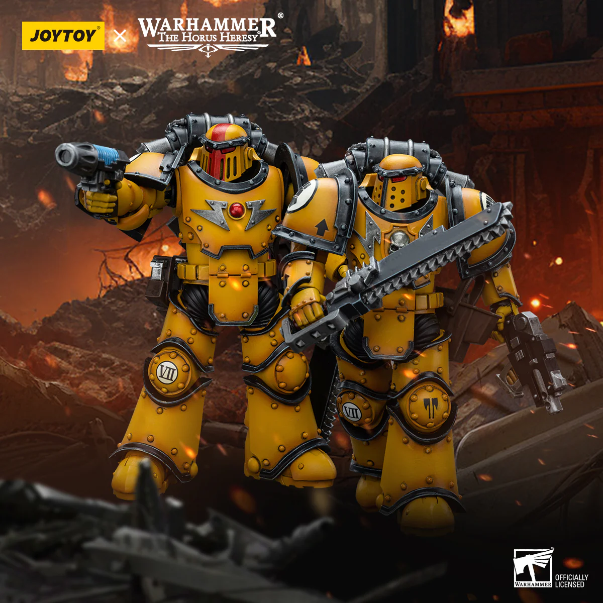 JOYTOY Warhammer The Horus Heresy 1:18 Imperial Fists Legion MkIII - JOYTOY WORLD