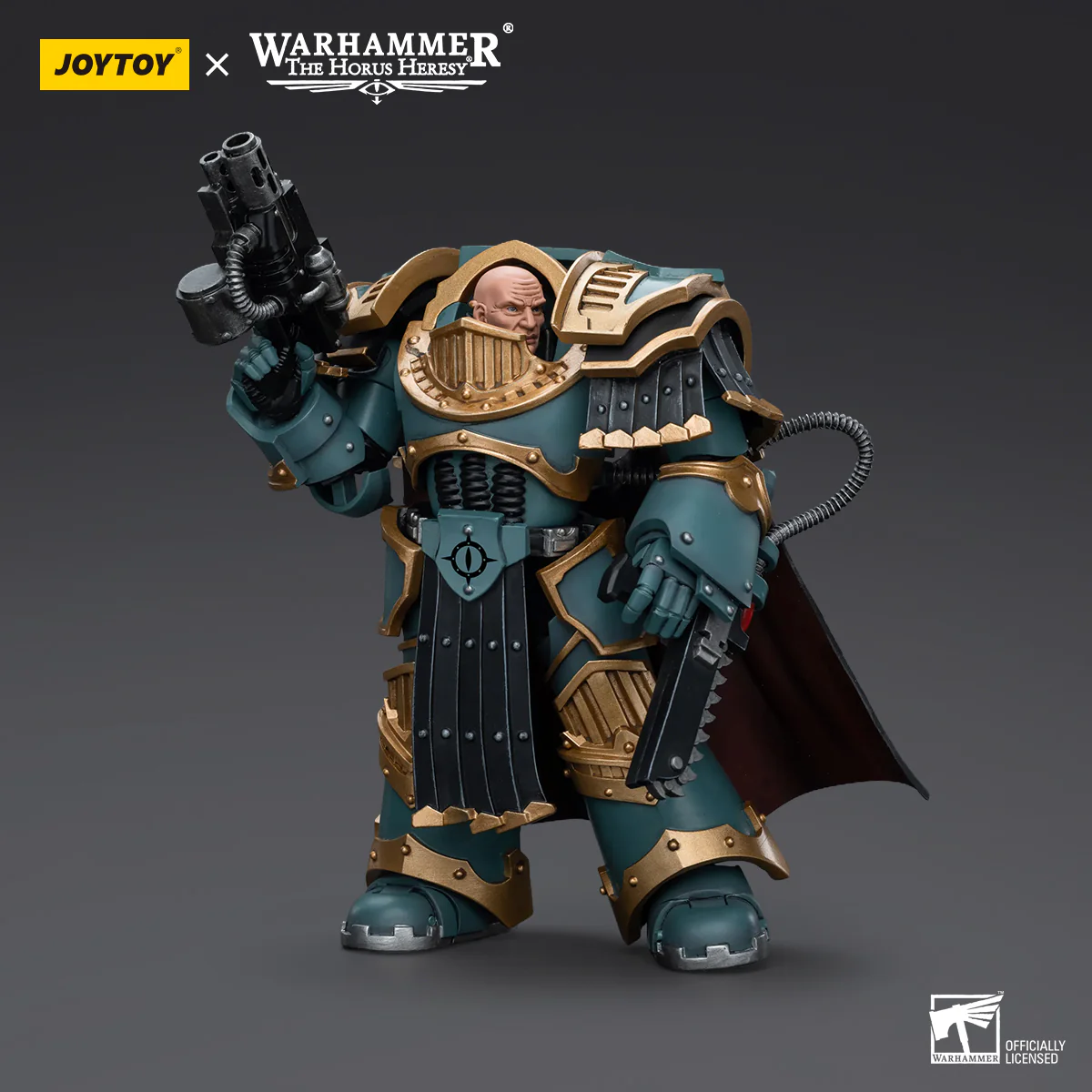JOYTOY JT9619 Warhammer The Horus Heresy 1: 18 Sons of Horus Legion Praetor in Cataphractii Terminator Armour - JOYTOY WORLD