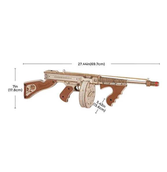 Robotime LQB01 Submachine Toygun - JOYTOY WORLD