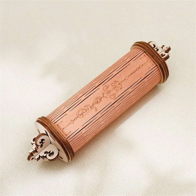 Robotime LC701 ROKR Romantic Note Wall Clock Mechanical Gear 3D Wooden Puzzle - JOYTOY WORLD