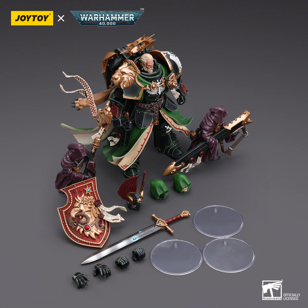 JOYTOY JT7882 Warhammer 40k 1: 18 Dark Angels Primarch Lion