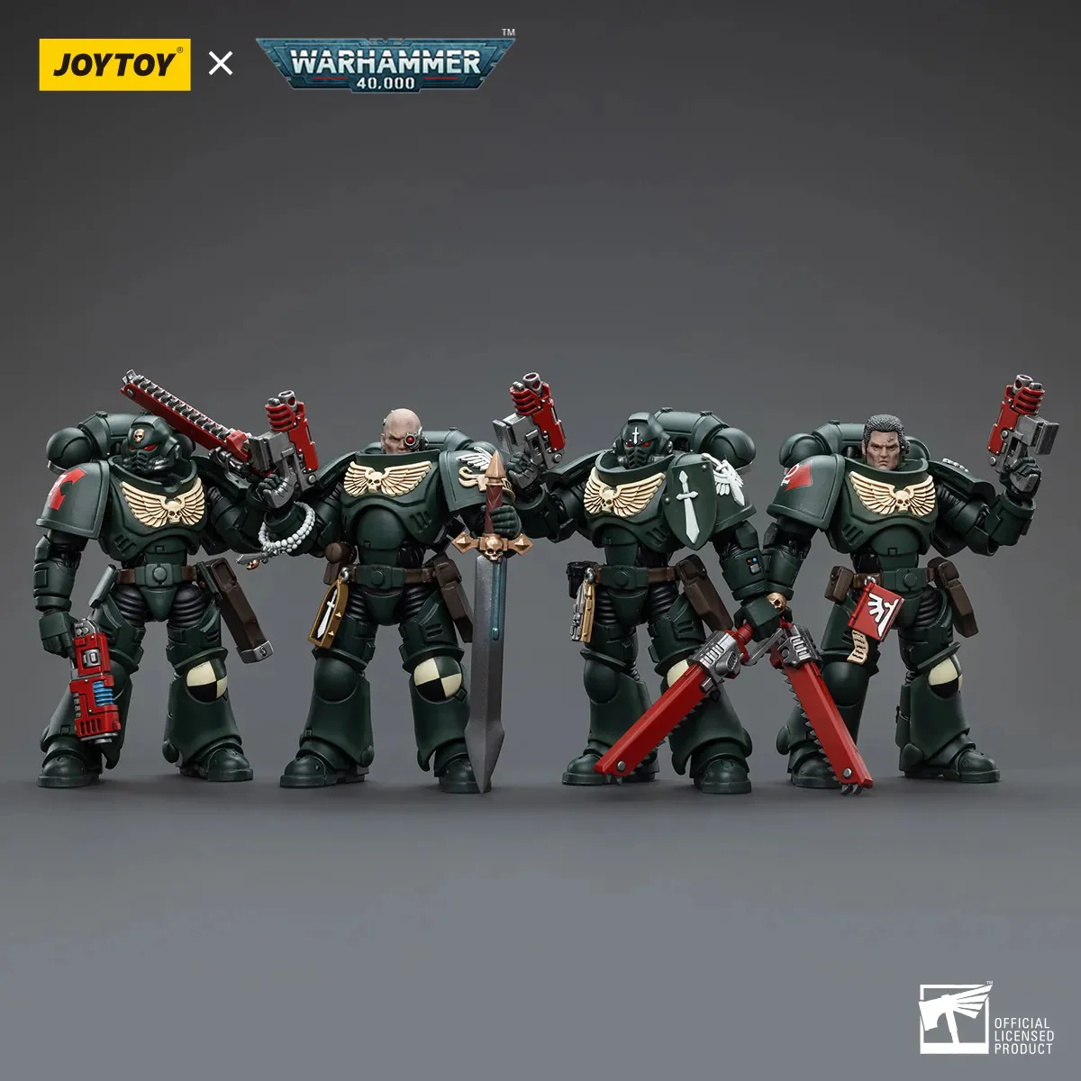 JOYTOY Warhammer 40k 1: 18 Dark Angels Intercessors - JOYTOY WORLD