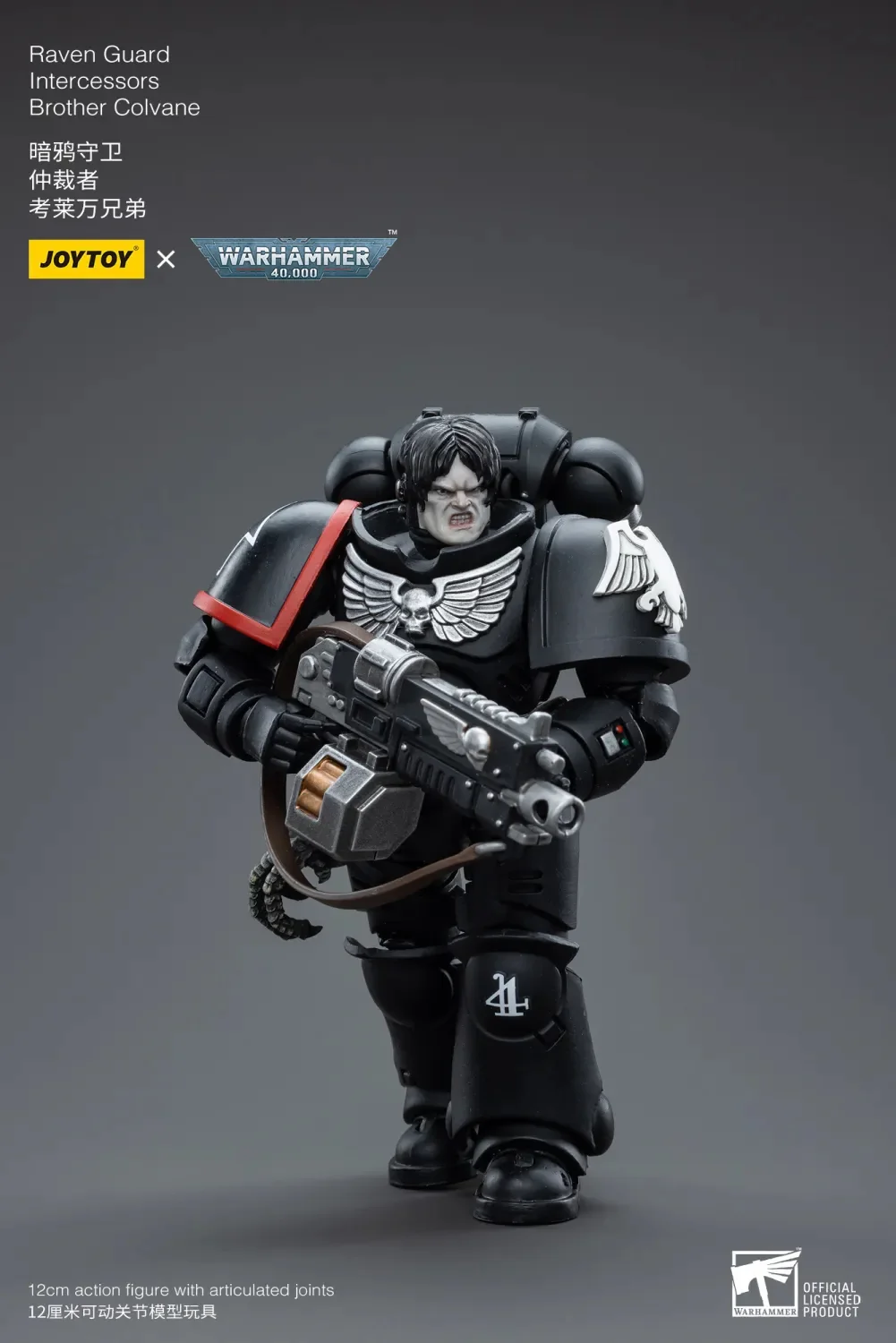 JOYTOY Warhammer 40k 1: 18 Raven Guard Intercessors - JOYTOY WORLD
