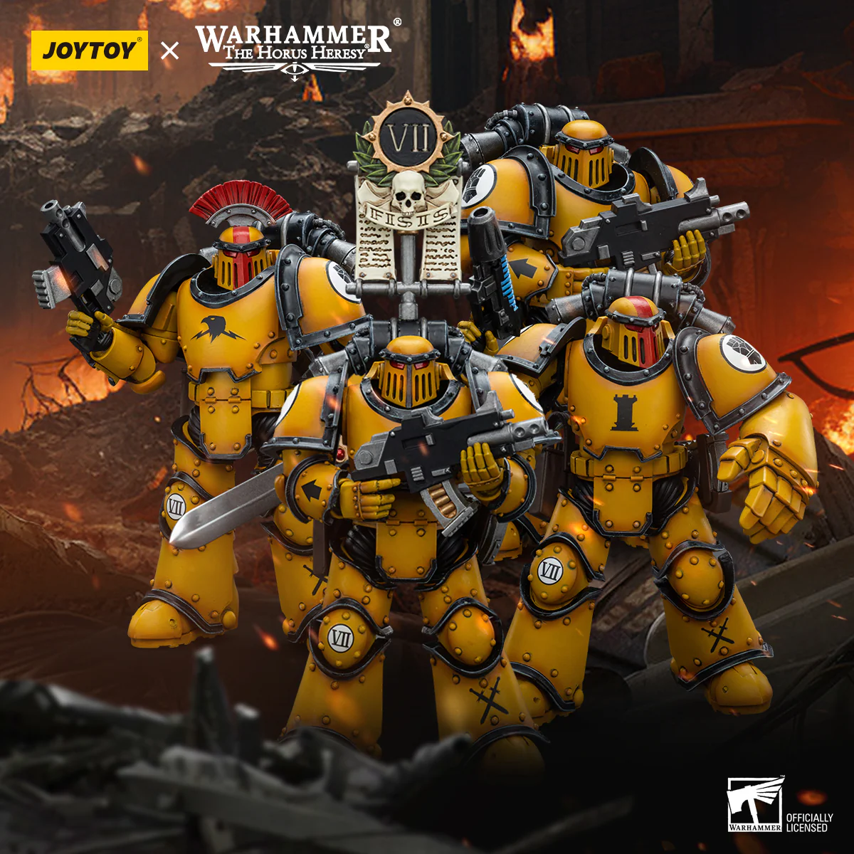 JOYTOY Warhammer The Horus Heresy 1:18 Imperial Fists Legion MkIII - JOYTOY WORLD