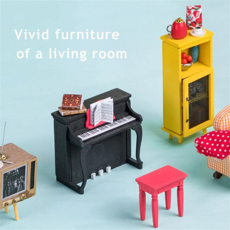 Robotime DG141 Rolife Joy's Peninsula Living Room DIY Miniature Dollhouse 1:18 - JOYTOY WORLD