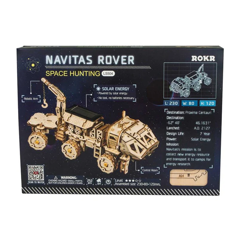 Robotime LS504 Navitas Rover - JOYTOY WORLD