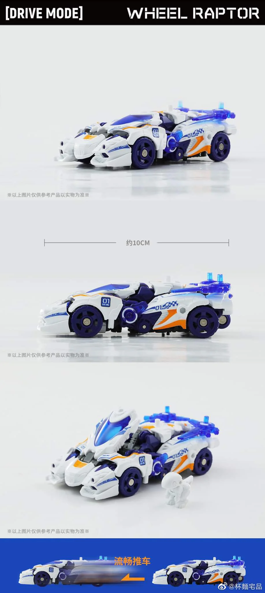 52TOYS BEASTDRIVE BD-01 WHEEL RAPTOR - JOYTOY WORLD