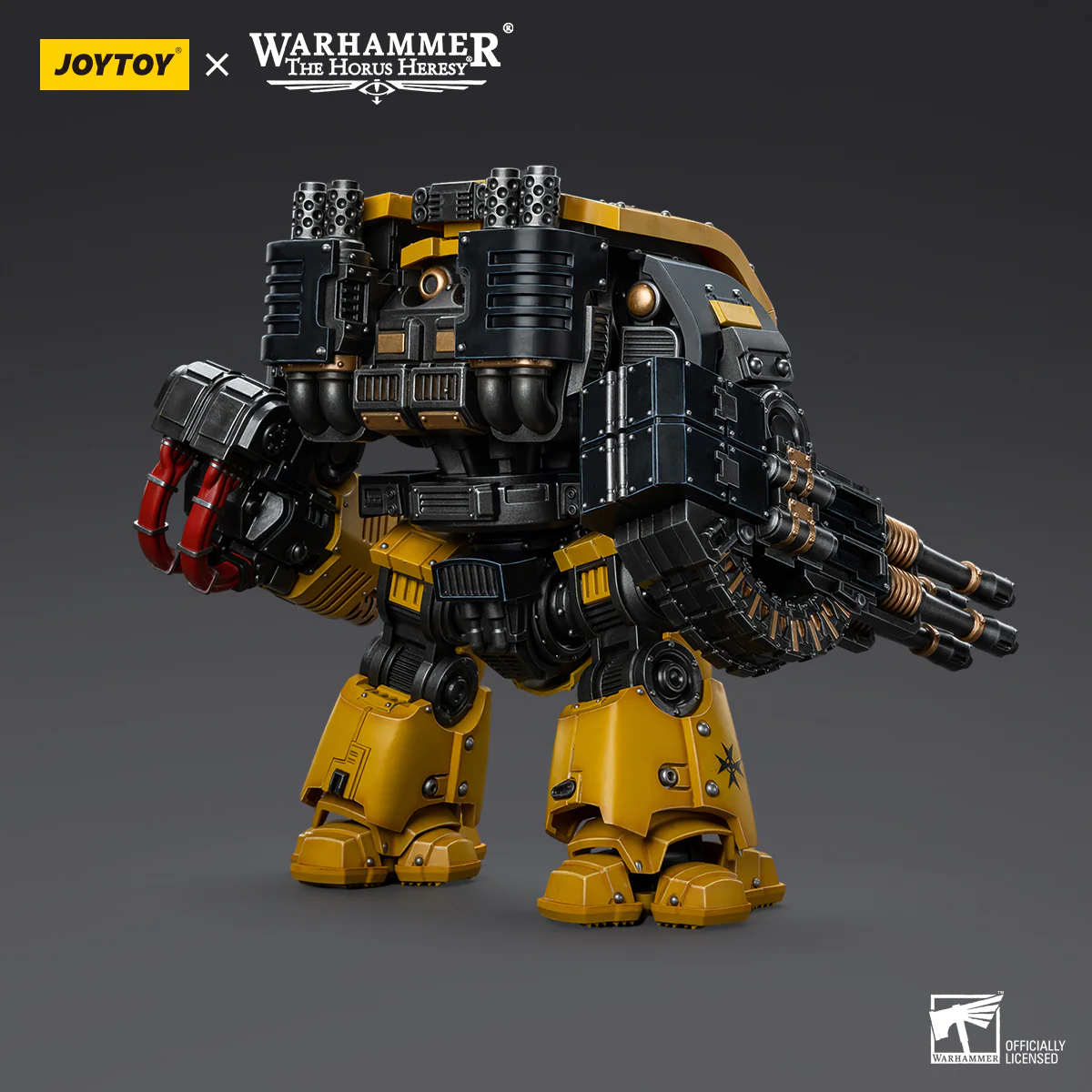 JOYTOY JT9978 Warhammer The Horus Heresy 1: 18 Imperial Fists Leviathan Dreadnought with Cyclonic Melta Lance and Storm Cannon - JOYTOY WORLD