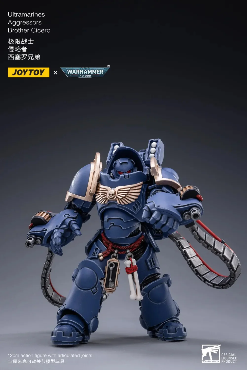 JOYTOY JT2184 Warhammer 40k 1: 18 Ultramarines Aggressors - JOYTOY WORLD