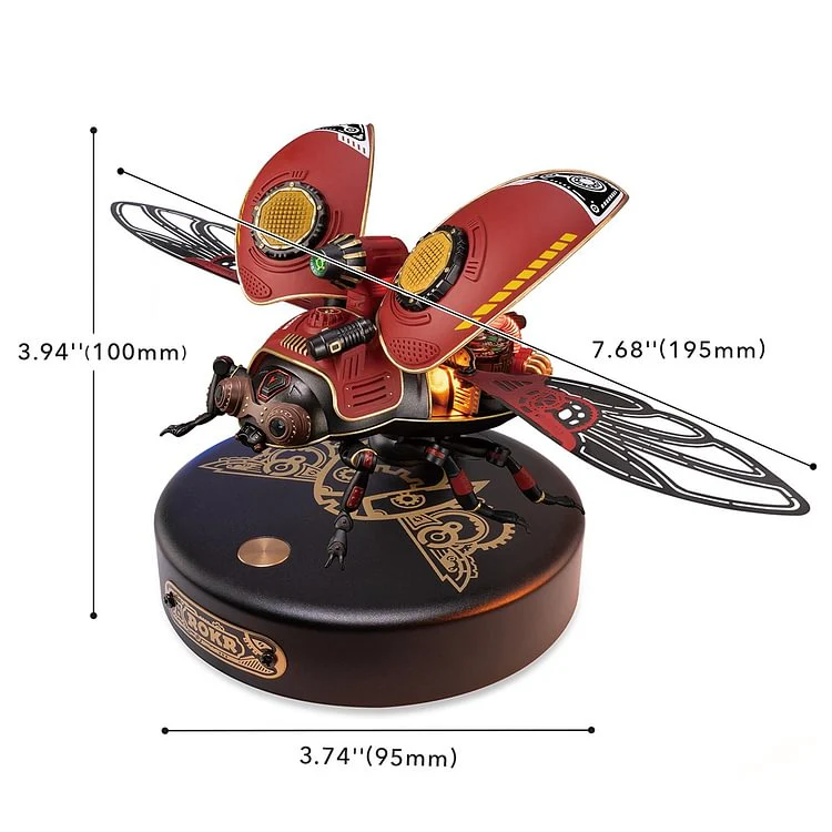 Robotime MI02 ROKR Scout Beetle Model DIY 3D Puzzle - JOYTOY WORLD