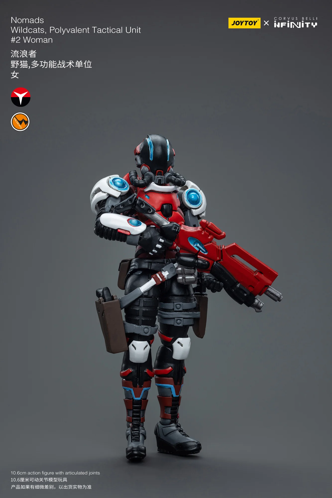 JOYTOY JT7622 7639 Infinity - Corvus Belli Nomads Wildcats Polyvalent Tactical Unit - JOYTOY WORLD