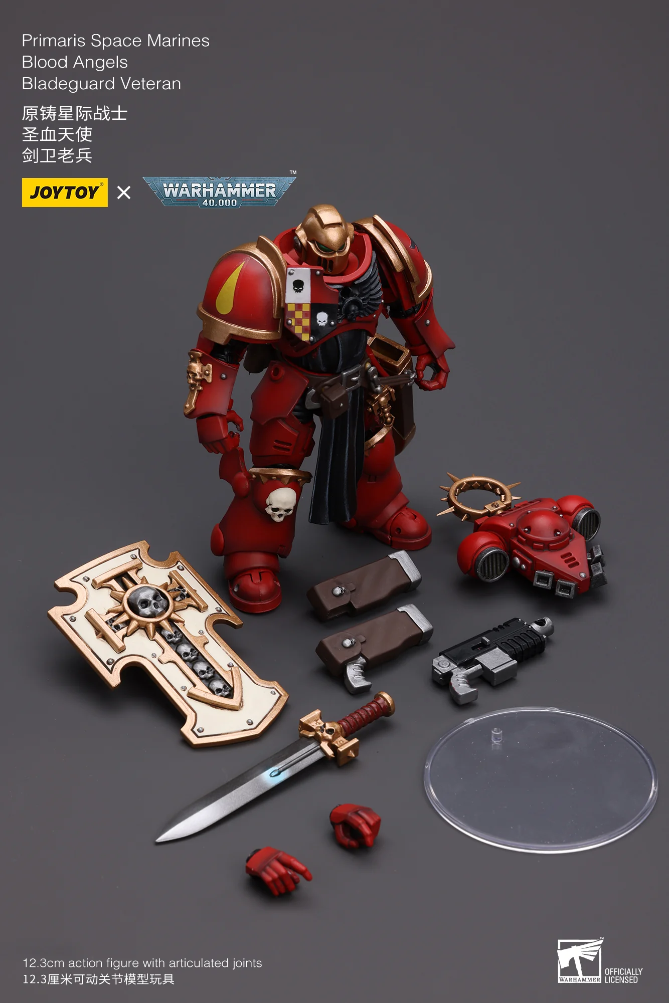 JOYTOY Warhammer 40k 1: 18 Pmaris Space Marines Bladeguard Veteran - JOYTOY WORLD