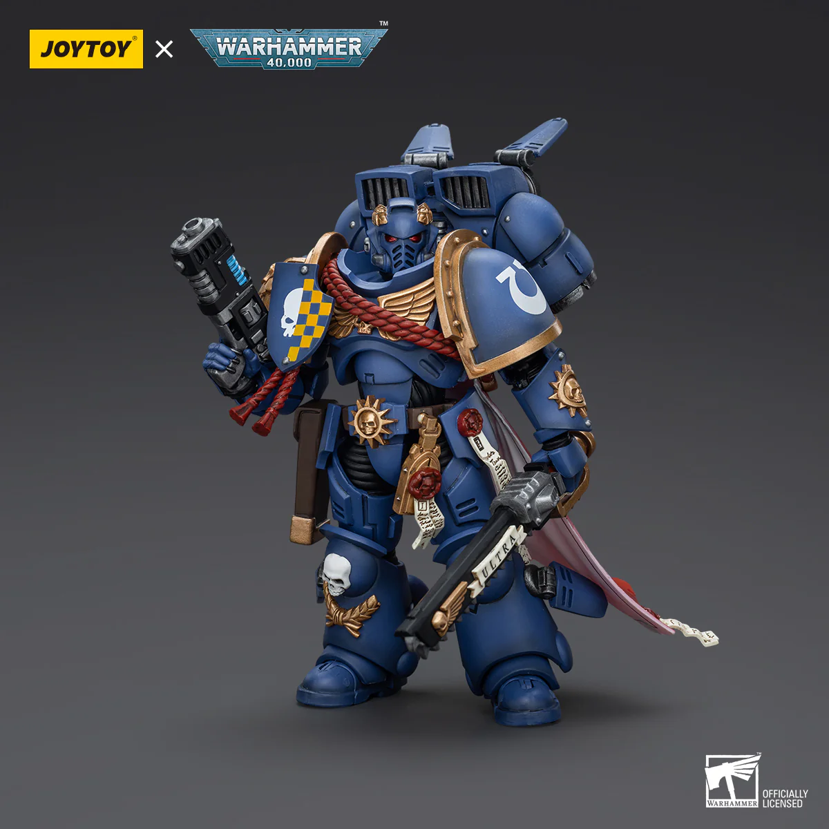 JOYTOY Warhammer 40k 1: 18 Ultramarines Jump Pack Intercessors - JOYTOY WORLD