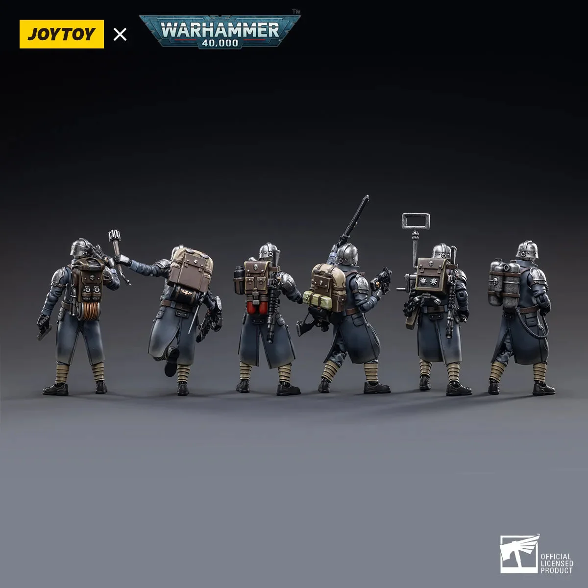 JOYTOY Warhammer 40k 1: 18 Death Korps of Krieg Veteran Squad - JOYTOY WORLD