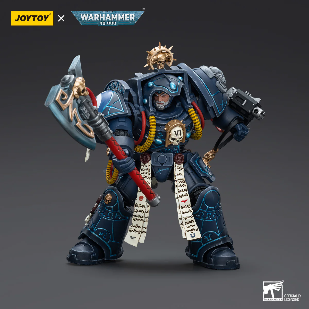 JOYTOY JT9794 Warhammer 40k 1: 18 Ultramarines Librarian in Terminator Armour - JOYTOY WORLD