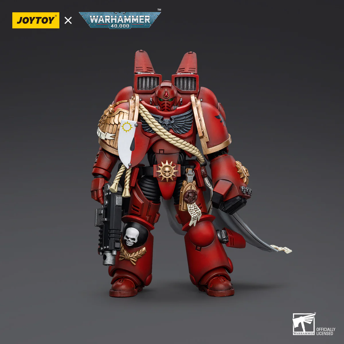 JOYTOY Warhammer 40k 1: 18 Blood Angels Jump Pack Intercessors - JOYTOY WORLD