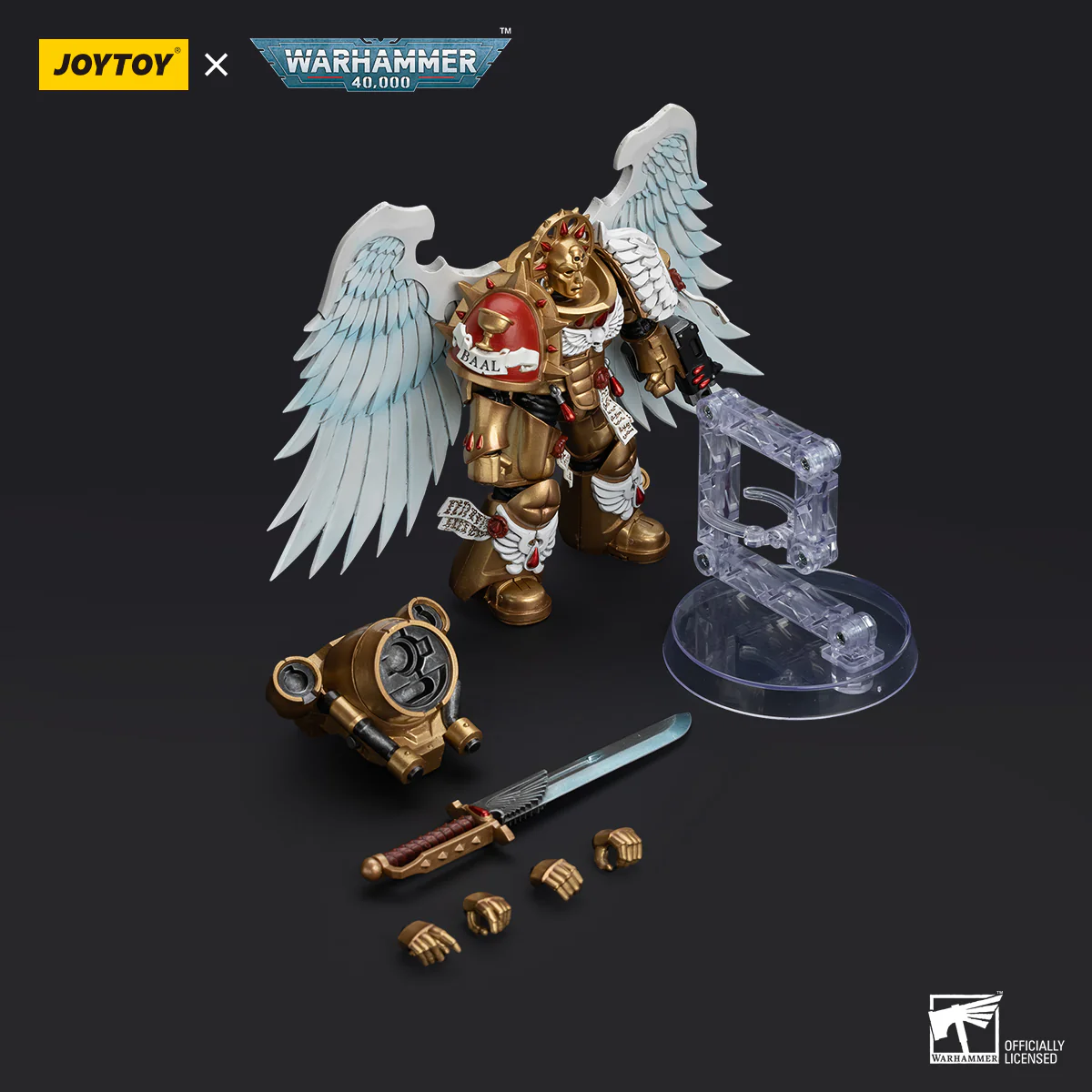 JOYTOY Warhammer 40k 1: 18 Blood Angels Sanguinary Guard - JOYTOY WORLD