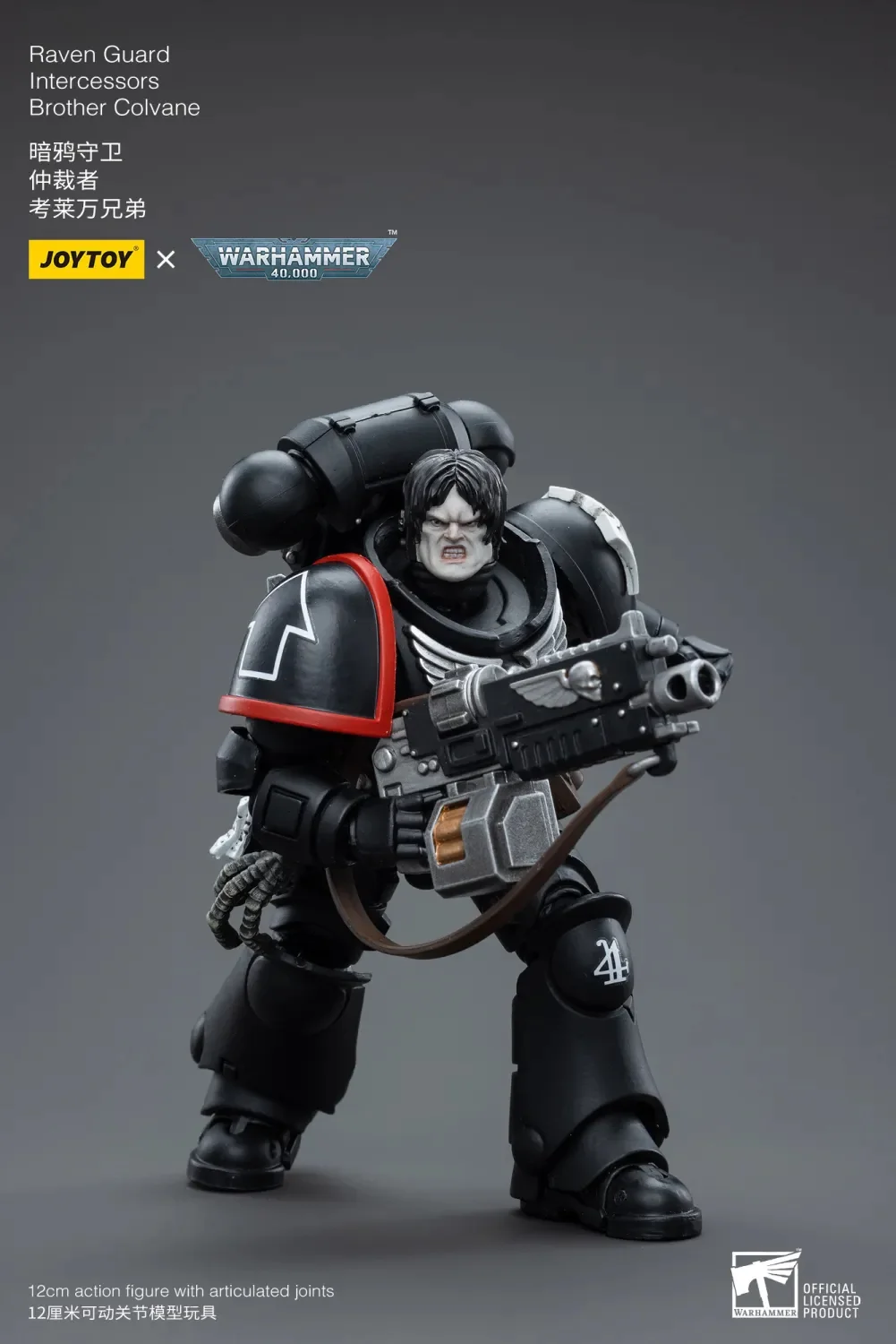 JOYTOY Warhammer 40k 1: 18 Raven Guard Intercessors - JOYTOY WORLD