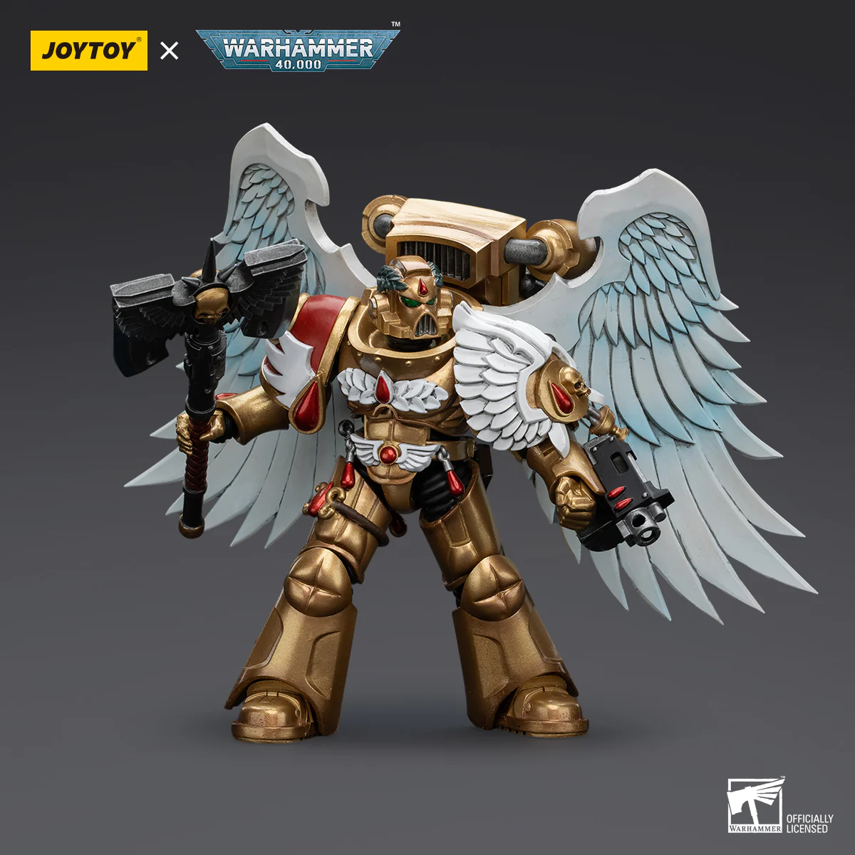 JOYTOY Warhammer 40k 1: 18 Blood Angels Sanguinary Guard - JOYTOY WORLD