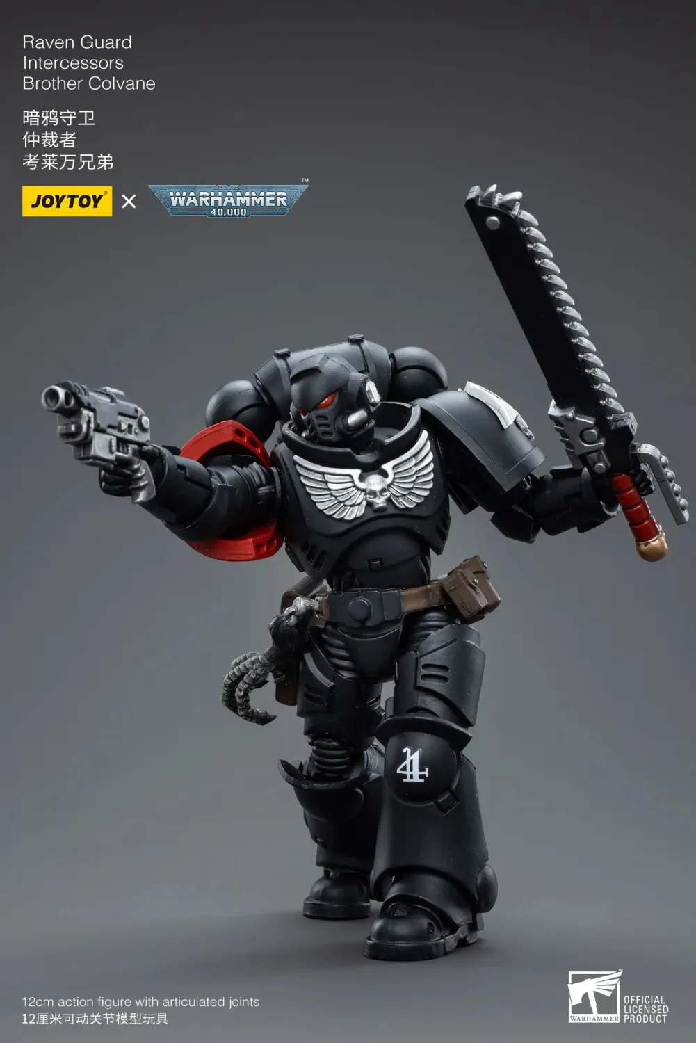 JOYTOY Warhammer 40k 1: 18 Raven Guard Intercessors - JOYTOY WORLD