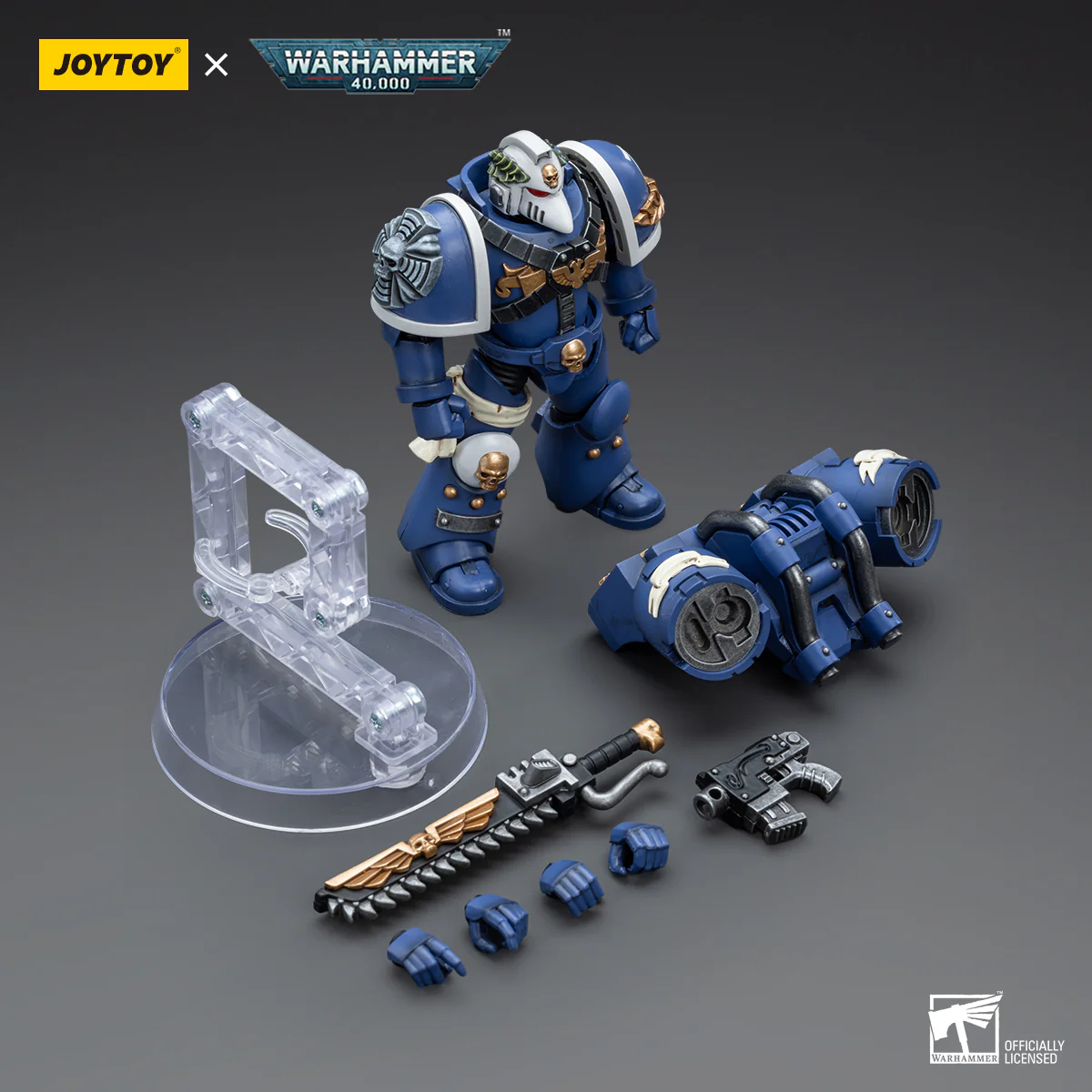 JOYTOY Warhammer 40k 1: 18 Ultramarines Vanguard Veteran - JOYTOY WORLD