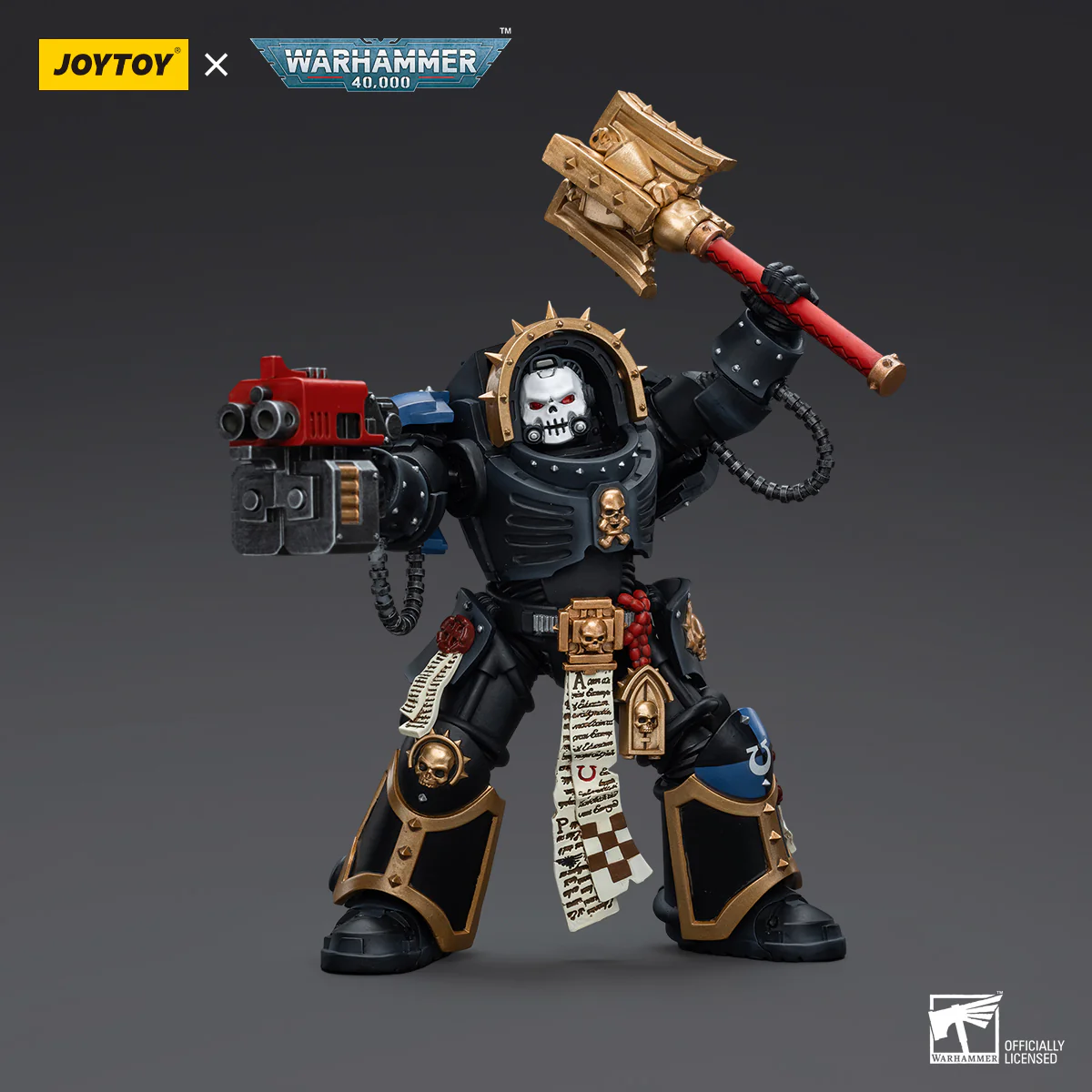 JOYTOY JT7080 Warhammer 40k 1: 18 Ultramarines Chaplain in Terminator Armour - JOYTOY WORLD