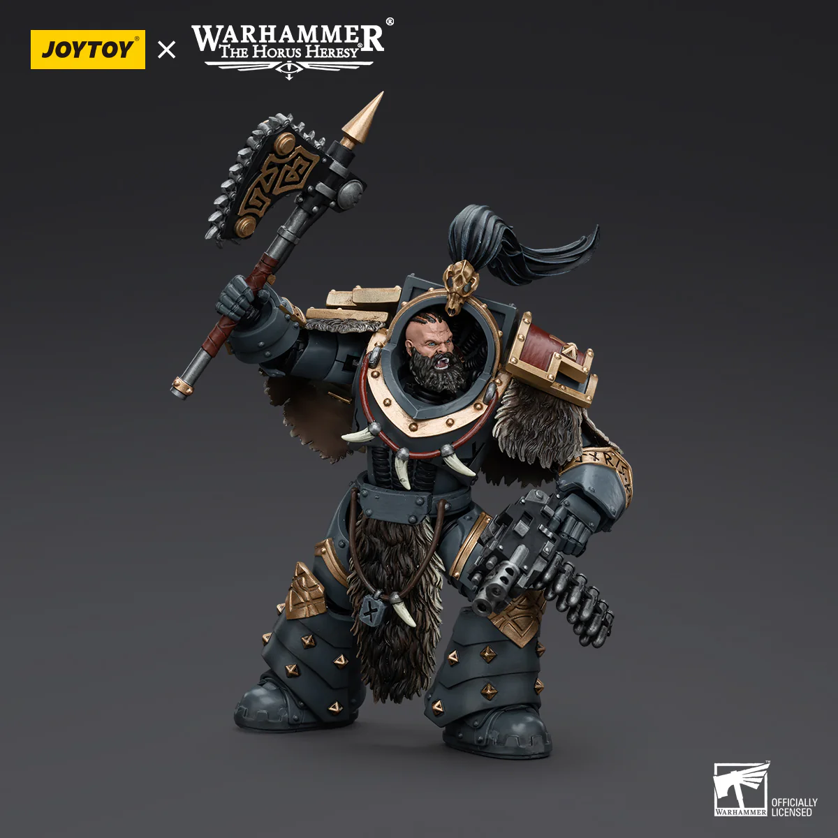 JOYTOY Warhammer The Horus Heresy 1:18 Space Wolves Varagyr Wolf Guard Squad - JOYTOY WORLD