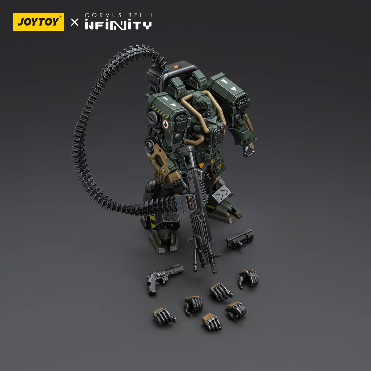 JOYTOY JT9756 Infinity - Corvus Belli Ariadna Blackjacks 10th Heavy Ranger Bat  AP HMG - JOYTOY WORLD