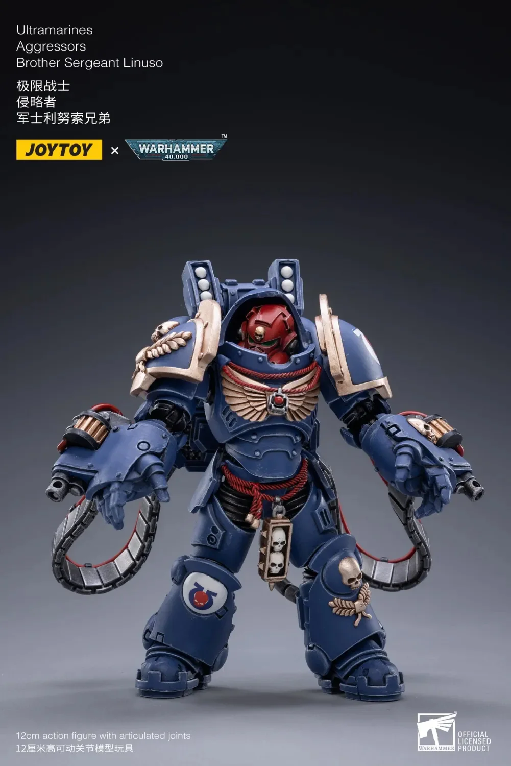 JOYTOY JT2184 Warhammer 40k 1: 18 Ultramarines Aggressors - JOYTOY WORLD