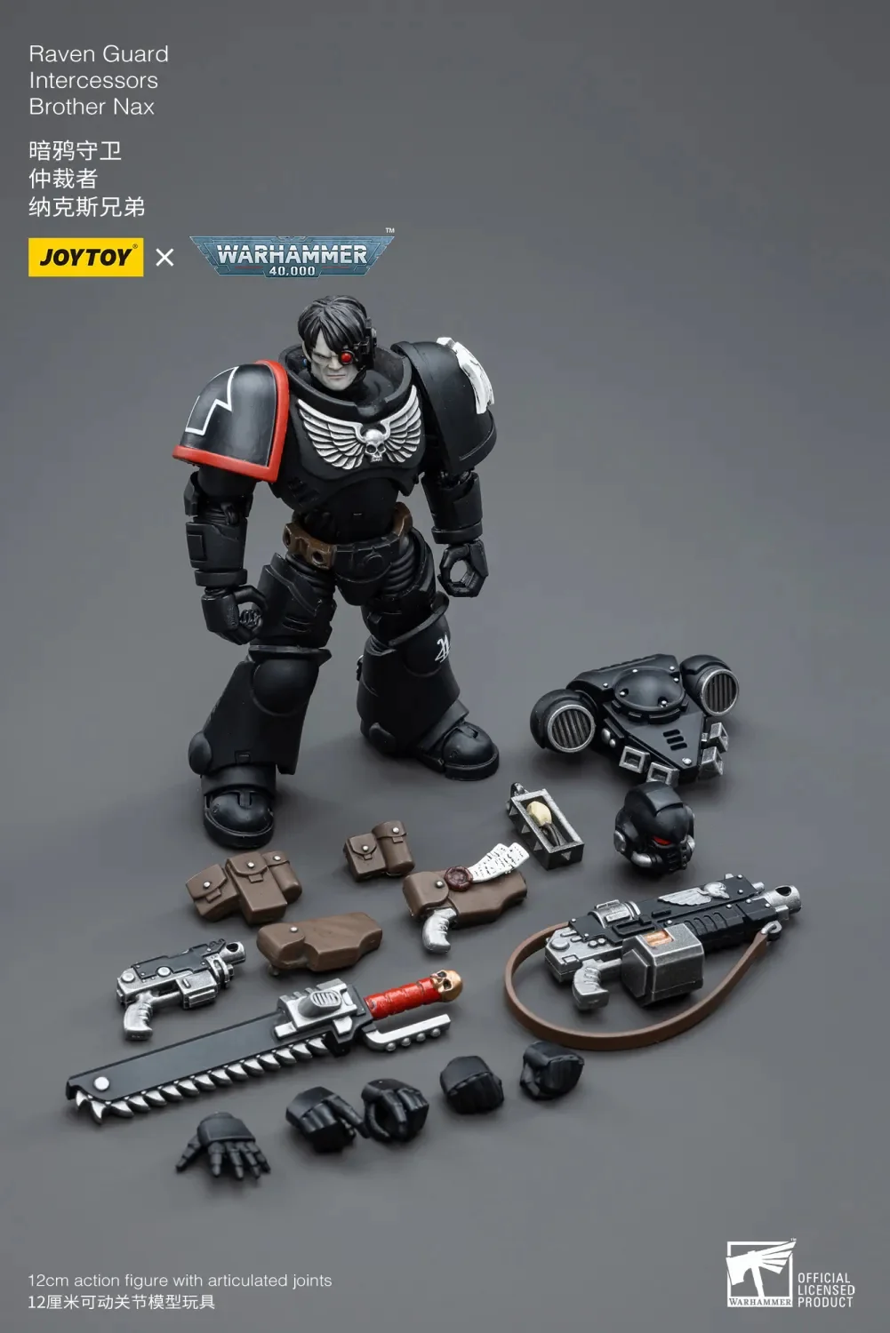 JOYTOY Warhammer 40k 1: 18 Raven Guard Intercessors - JOYTOY WORLD