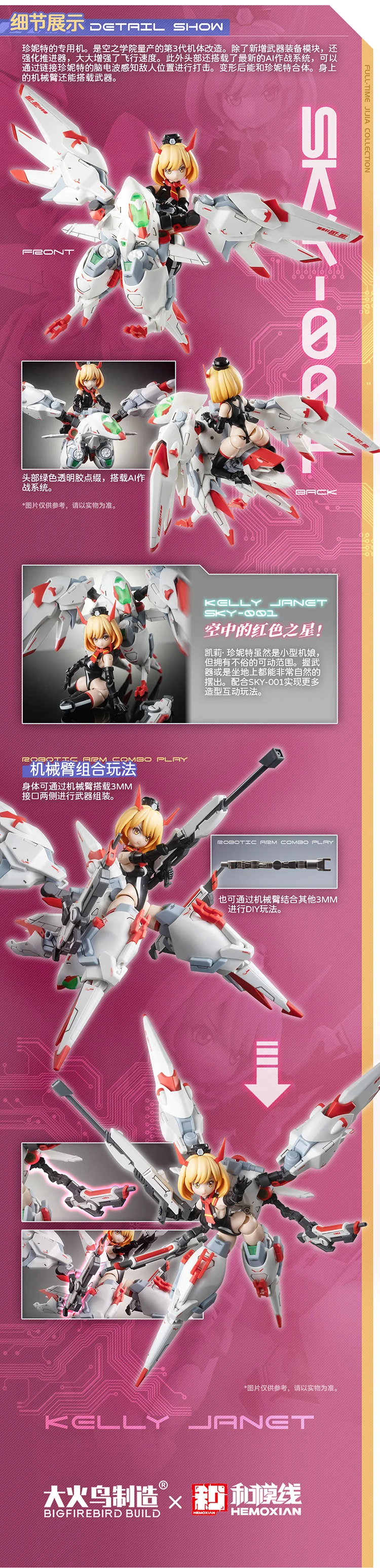 HEMOXIAN 2023002 FULL-TIME JIJIA Kelly Janet - JOYTOY WORLD