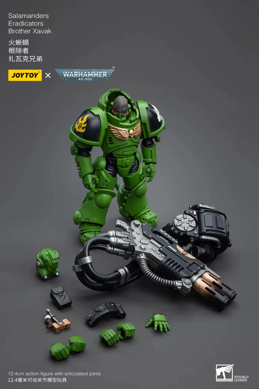 JOYTOY JT5253 5260 5277 Warhammer 40k 1: 18 Salamanders Eradicators - JOYTOY WORLD