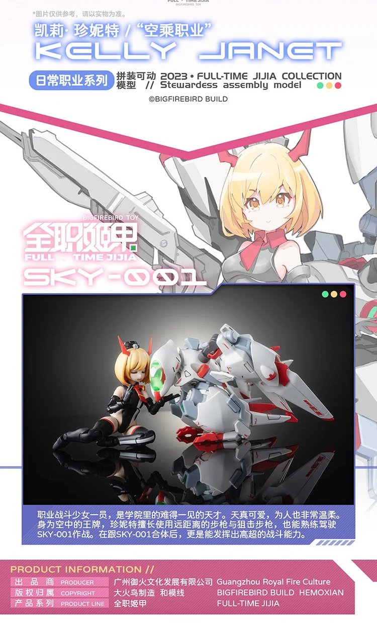 HEMOXIAN 2023002 FULL-TIME JIJIA Kelly Janet - JOYTOY WORLD