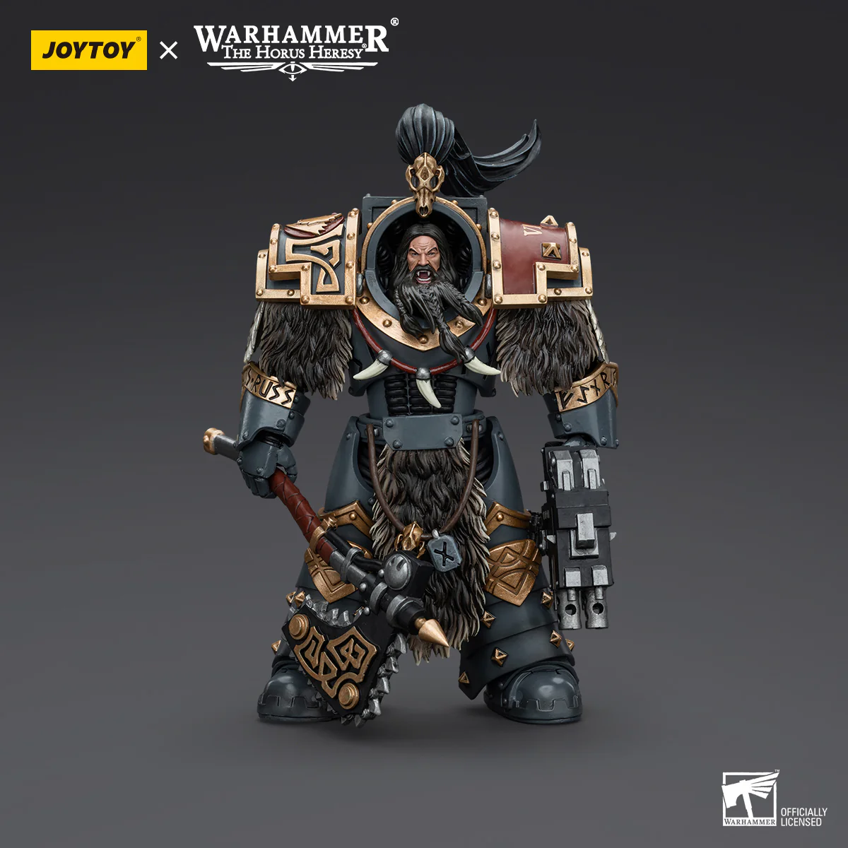 JOYTOY Warhammer The Horus Heresy 1:18 Space Wolves Varagyr Wolf Guard Squad - JOYTOY WORLD