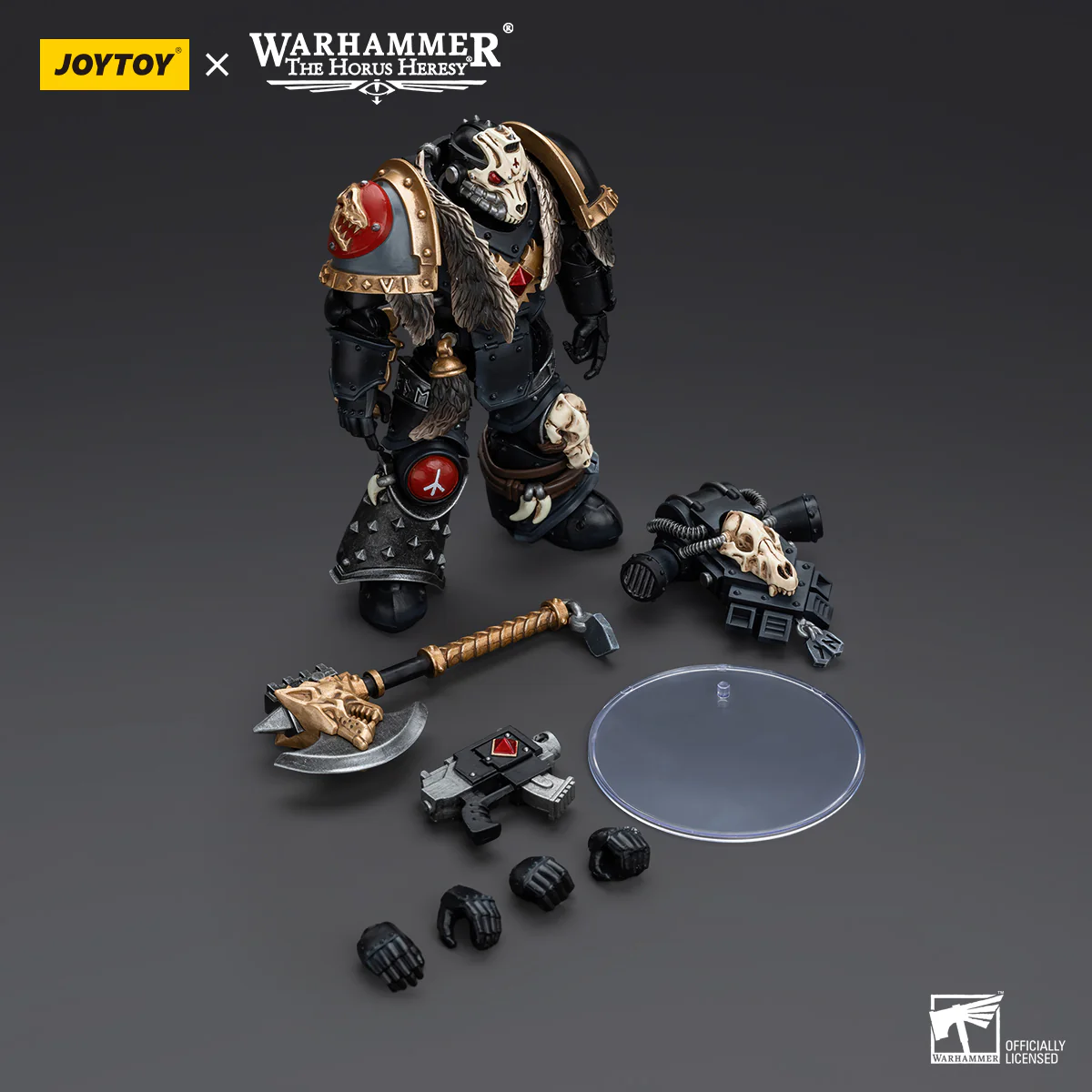 JOYTOY Warhammer The Horus Heresy 1:18 Space Wolves Deathsworn Pack - JOYTOY WORLD
