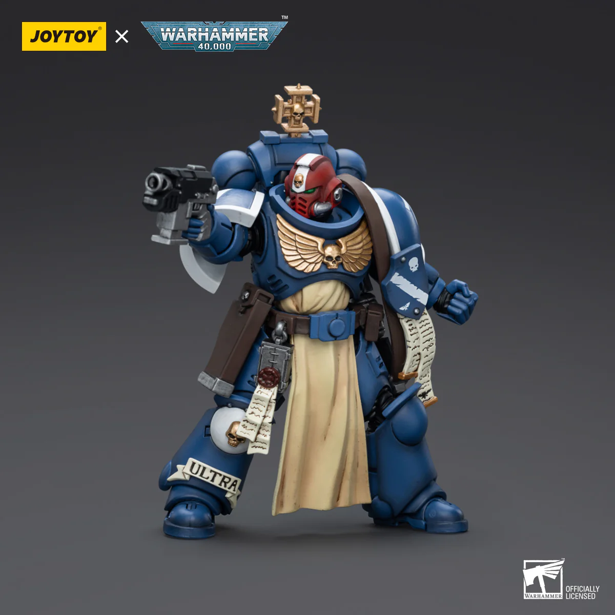 JOYTOY Warhammer 40k 1: 18 Ultramarines Sternguard Veteran Sergeant - JOYTOY WORLD