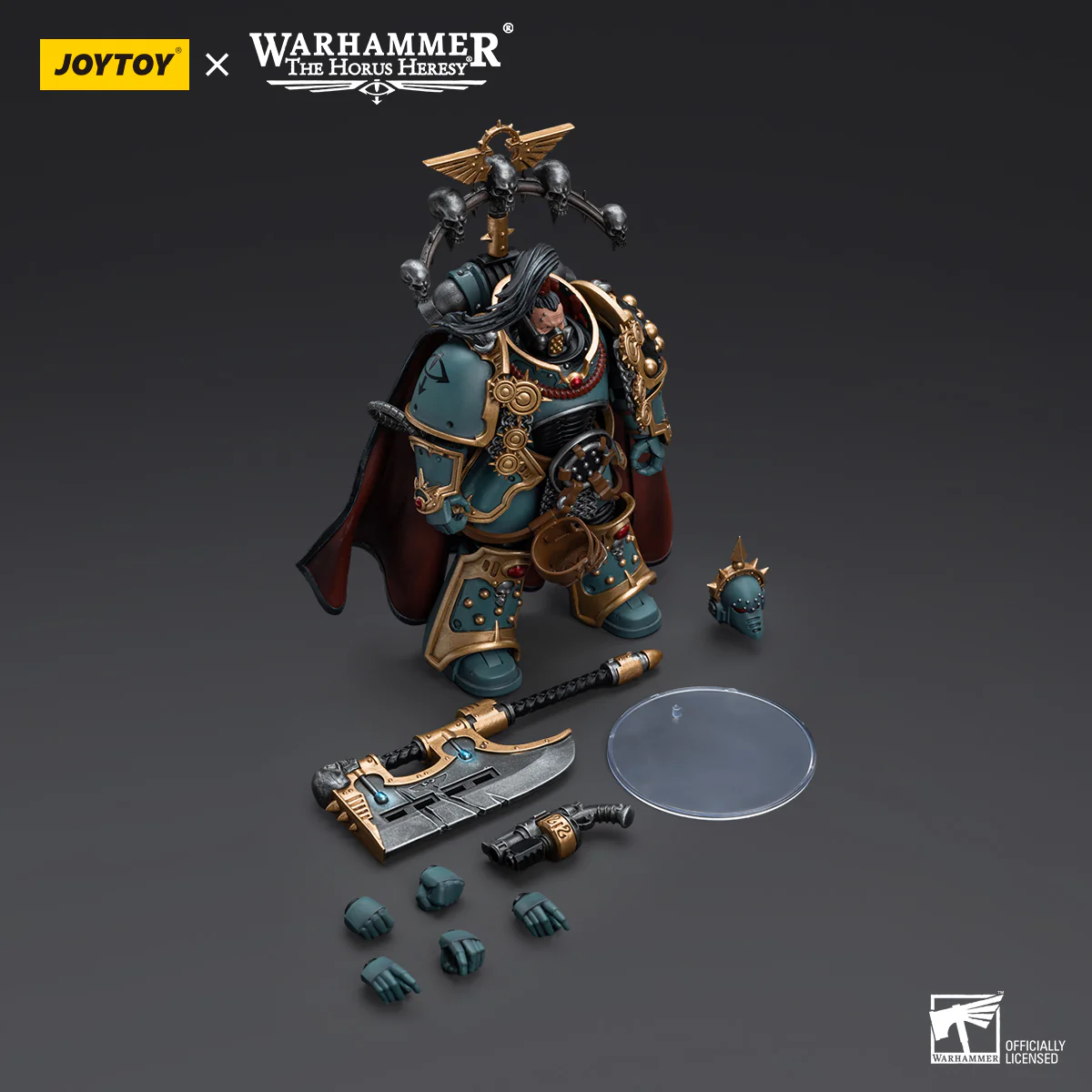 JOYTOY JT9503 Warhammer The Horus Heresy 1: 18 Sons of Horus Legion Praetor with Power Axe - JOYTOY WORLD