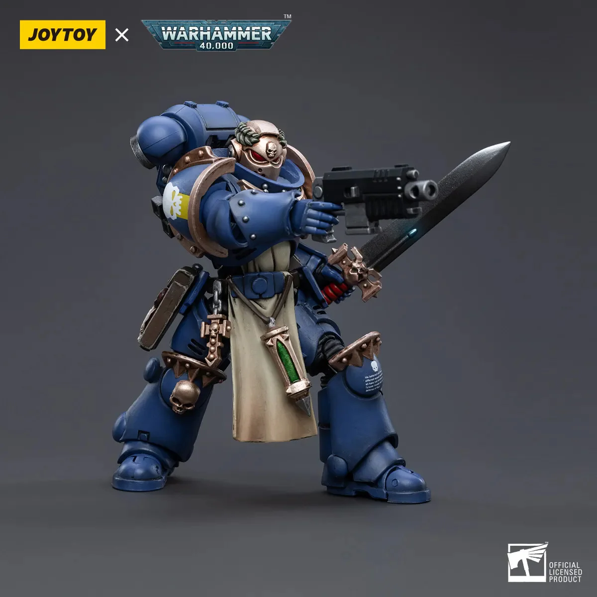 JOYTOY JT3266 Warhammer 40k 1: 18 Ultramarines Primaris Company Champion - JOYTOY WORLD