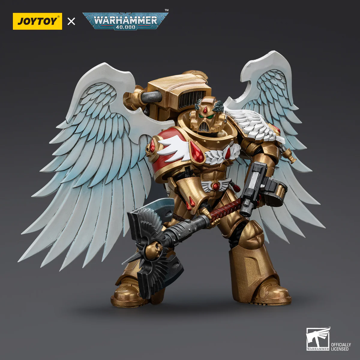 JOYTOY Warhammer 40k 1: 18 Blood Angels Sanguinary Guard - JOYTOY WORLD