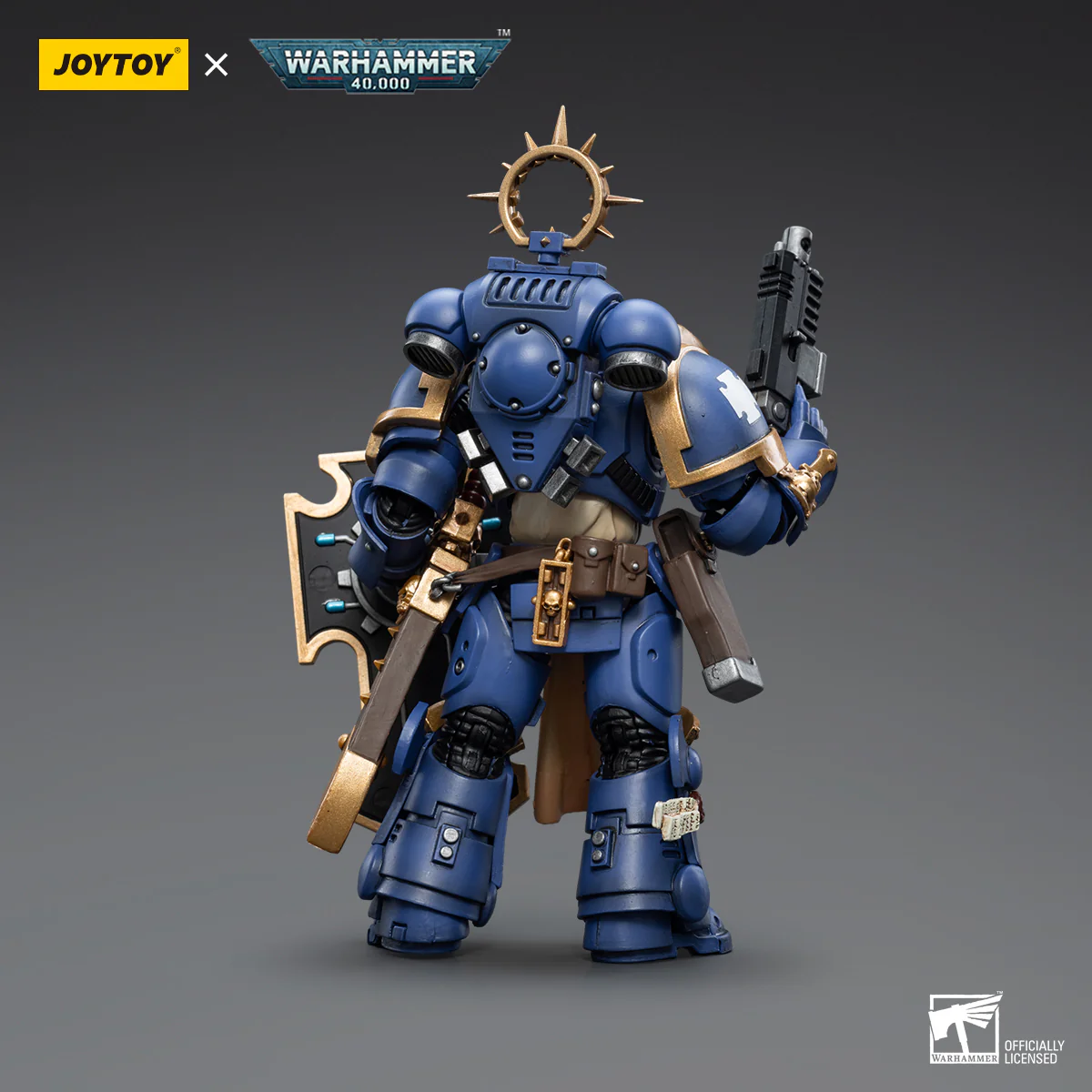 JOYTOY Warhammer 40k 1: 18 Space Marines Ultramarines Bladeguard Veterans - JOYTOY WORLD