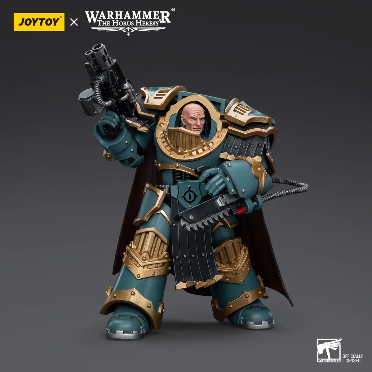 JOYTOY JT9619 Warhammer The Horus Heresy 1: 18 Sons of Horus Legion Praetor in Cataphractii Terminator Armour - JOYTOY WORLD