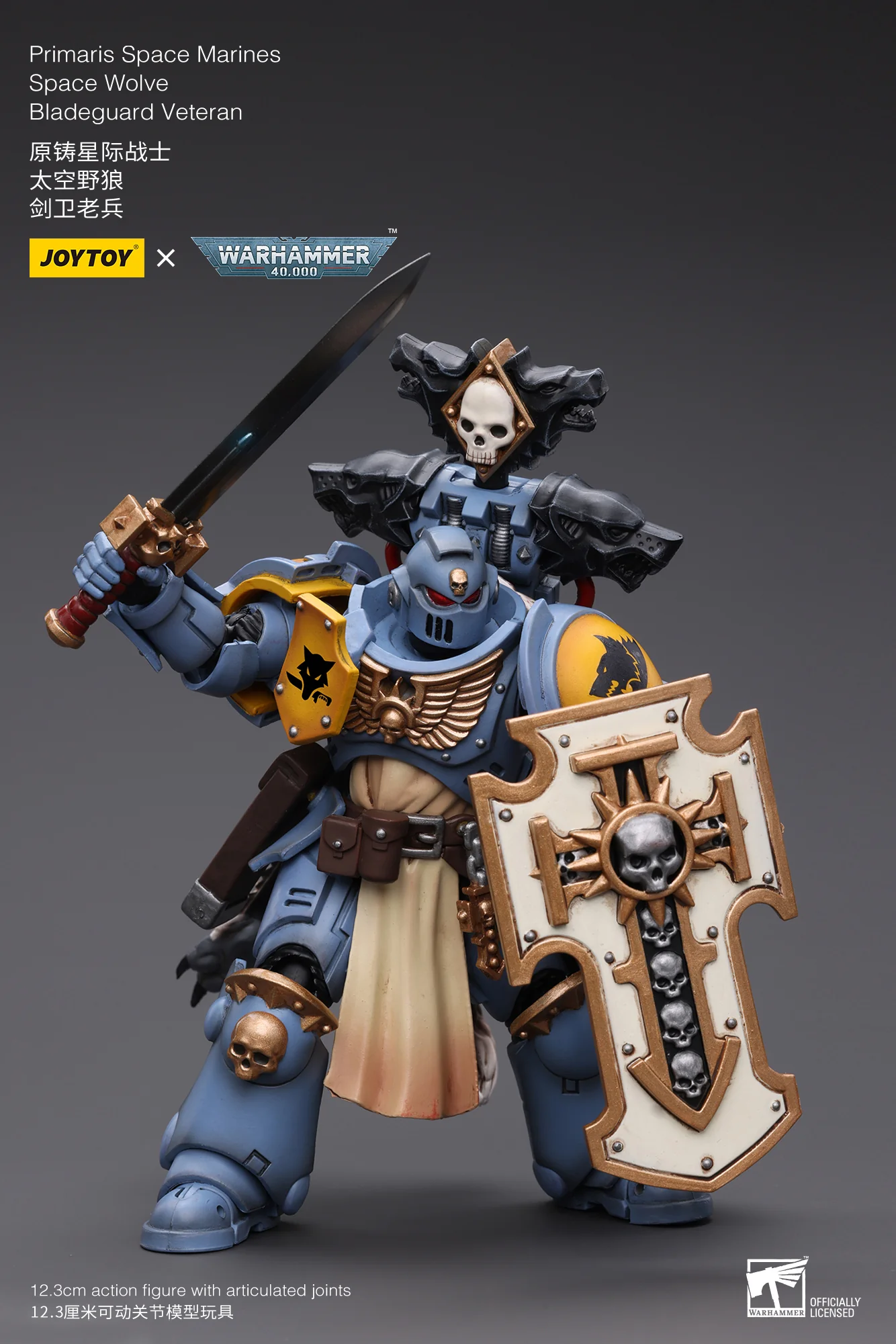 JOYTOY Warhammer 40k 1: 18 Pmaris Space Marines Bladeguard Veteran - JOYTOY WORLD