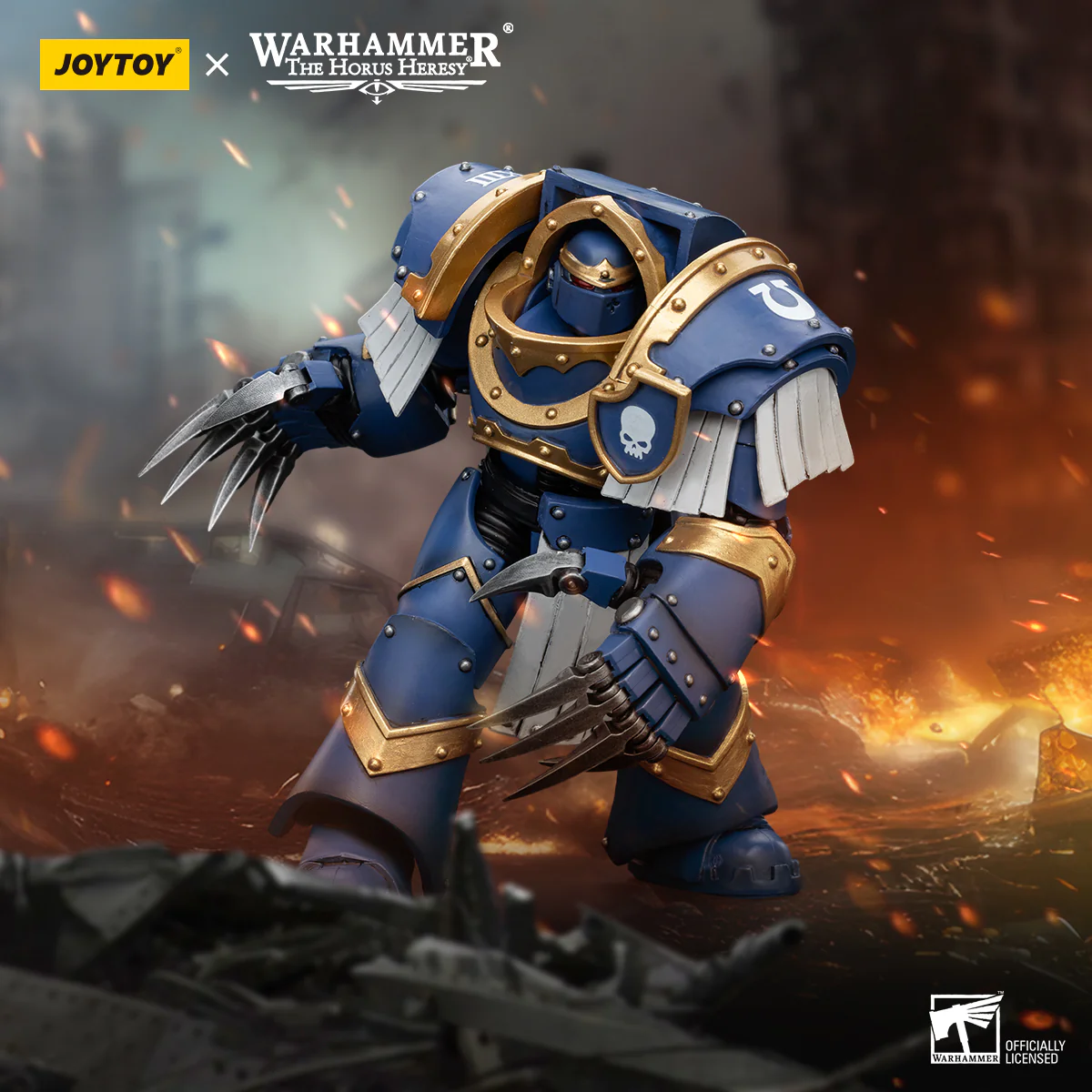 JOYTOY Warhammer The Horus Heresy Ultramarines Cataphractii Terminator Squad - JOYTOY WORLD