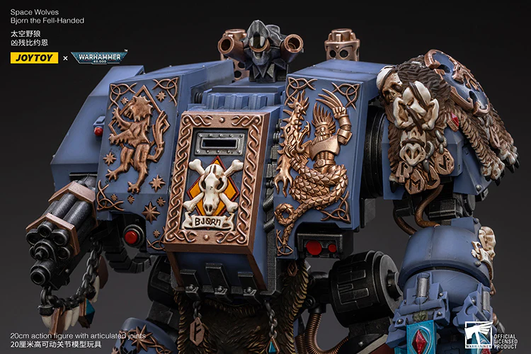 JOYTOY JT2924 Warhammer 40k 1: 18 Space Wolves Bjorn the Fell-Handed - JOYTOY WORLD