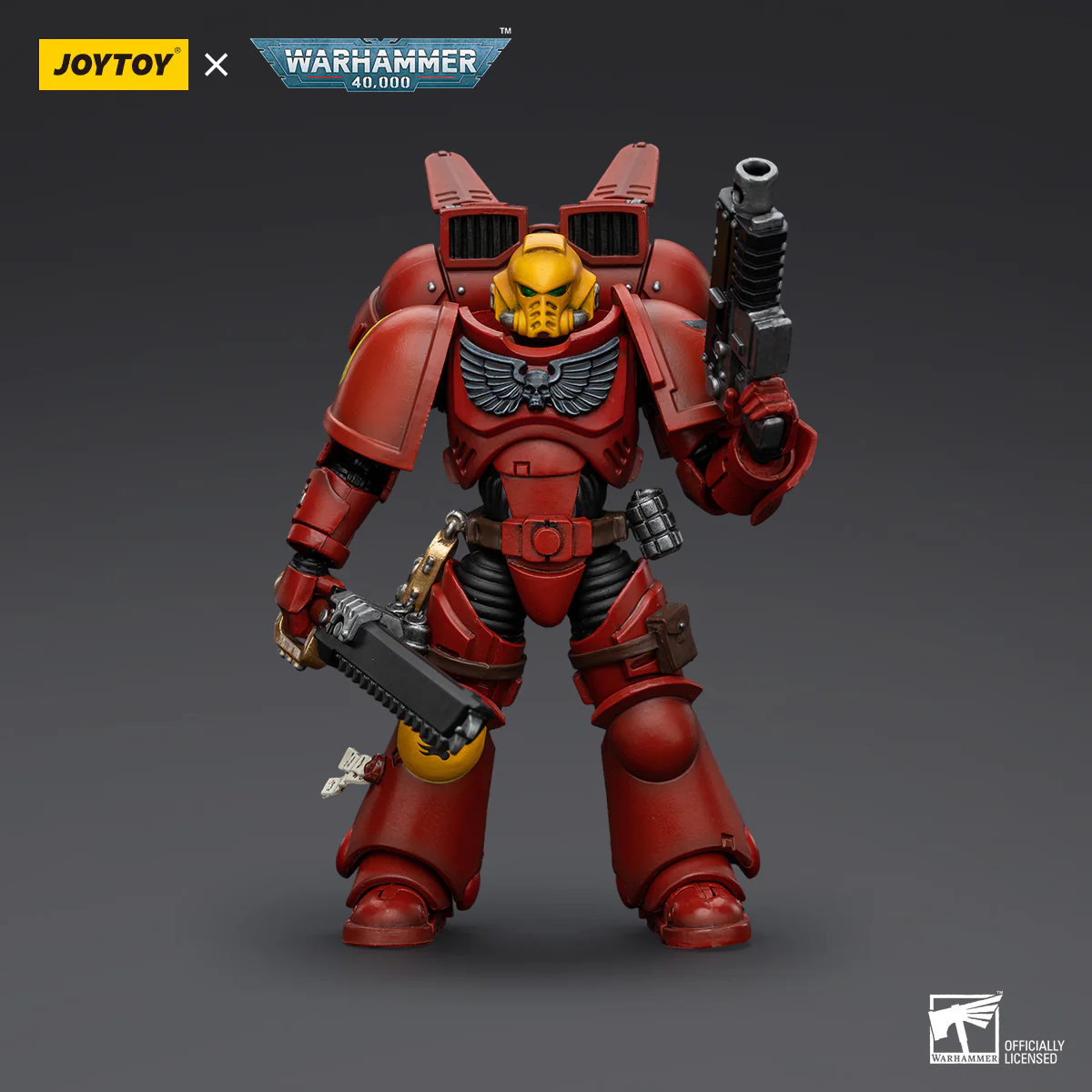 JOYTOY Warhammer 40k 1: 18 Blood Angels Jump Pack Intercessors - JOYTOY WORLD